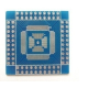 Placa adaptadora dupla face QFN/QFP/TQFP/LQFP 16-80 para DIP, vers&atilde;o QFP80 dispon&iacute;vel para AD9854 - Thumb - 1