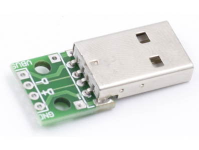 Placa adaptadora USB macho para DIP 2,54 mm, 4 pinos - Imagem 5