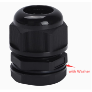 Conector r&aacute;pido nylon M50&times;1.5 preto &agrave; prova d'&aacute;gua
