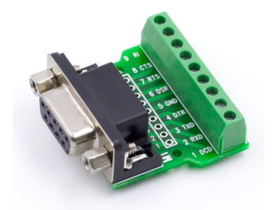 Conversor RS232/RS485 em placa com conector DB9 f&ecirc;mea e terminal de parafuso 9 pinos - Imagem 5