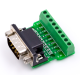 Placa conversora RS232/RS485 com conector DB9 macho e terminal de parafuso 9 pinos - Thumb - 5