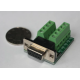 Conector Serial DB9 F&ecirc;mea com Terminal de Parafuso RS232/RS485 9 pinos - Thumb - 7