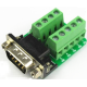Conector serial DB9 9 pinos RS232/RS485 macho com porca - Thumb - 1