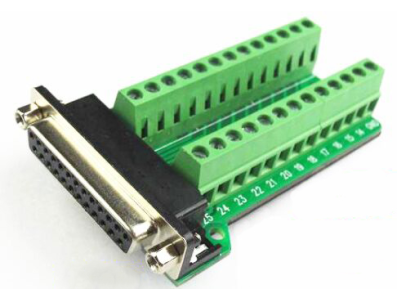 Adaptador DB25-M2 para terminal com porca - Imagem 1