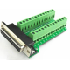 DB25-M2 conector DB25 para bloco de terminais com parafuso - Thumb - 1