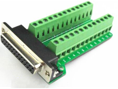 DB25-M2 conector DB25 para bloco de terminais com parafuso - Imagem 1