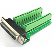 DB25-M2 conector DB25 para bloco de terminais com parafuso