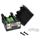 Conector DB9 f&ecirc;mea 9 pinos RS232/RS485 com terminais de parafuso, concha e parafuso - Thumb - 1