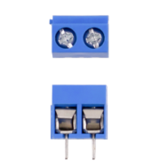 Borne de parafuso KF301-2P 5,08 mm Azul