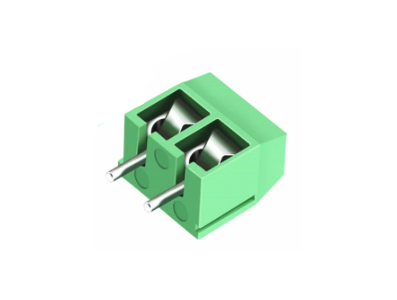 Bloco de Terminais KF301-2P Verde 5.0 / 5.08 mm Pinos Retos PCB - Imagem 1