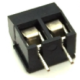 Bloco de terminais KF301-2P 2 pinos preto 5,0 / 5,08 mm pinos retos - Thumb - 1
