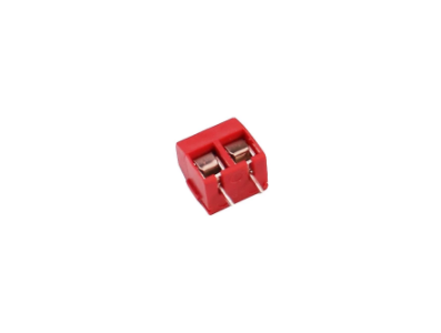Bloco de terminais PCB KF301-2P vermelho 2 polos 5,0/5,08 mm pino reto - Imagem 1