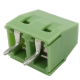 Borne PCB KF127-2P 2 pinos 5,0 mm reto verde - Thumb - 1