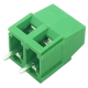 Bloco de terminais PCB KF128-2P 5,08 mm, pinos retos, verde - Thumb - 1