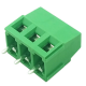 Bloco de terminais para PCB KF128-3P 3 polos 5,08 mm pinos retos verde - Thumb - 1
