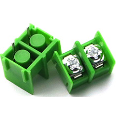 Bloco de terminais Barrier KF7.62 KF7620-2P 7,62 mm Verde