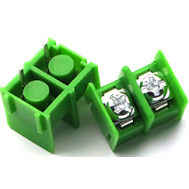 Bloco de terminais Barrier KF7.62 KF7620-2P 7,62 mm Verde