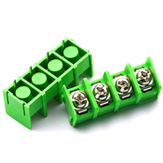 Bloco de Bornes Barrier 4 polos 7,62 mm KF7620-4P Verde