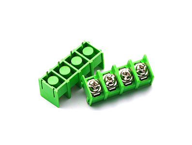 Bloco de Bornes Barrier 4 polos 7,62 mm KF7620-4P Verde - Imagem 1