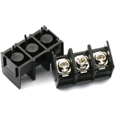 Bloco de Terminais Barrier KF7.62 KF7620-3P 3 polos 7,62 mm Preto
