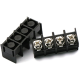 Bloco de terminais barrier KF7620-4P KF7.62 7,62 mm 4 posi&ccedil;&otilde;es preto - Thumb - 1