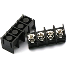 Bloco de terminais barrier KF7620-4P KF7.62 7,62 mm 4 posi&ccedil;&otilde;es preto