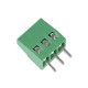 Borne para PCB KF128-3P 3 polos 2,54 mm pino reto verde - Thumb - 1