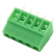 Borne PCB KF128-5P 5 pinos 2,54 mm, pinos retos tipo agulha, verde - Thumb - 1