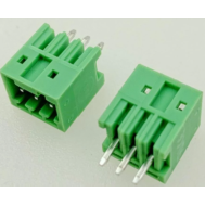 Bloco de Terminais PCB KF2EDGV-3P 2,54 mm pinos retos verde