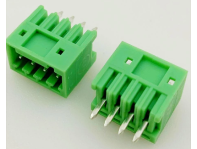 Bloco de terminais verde KF2EDGV-4P 2,54 mm pino reto para PCB - Imagem 1