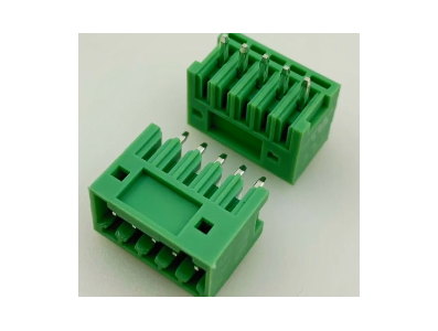 Bloco de terminais KF2EDGV-5P 2,54 mm reto 5 posi&ccedil;&otilde;es verde - Imagem 1