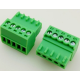 Soquete de terminal KF2EDGK-5P 5 pinos Verde 2,54 mm para PCB - Thumb - 1