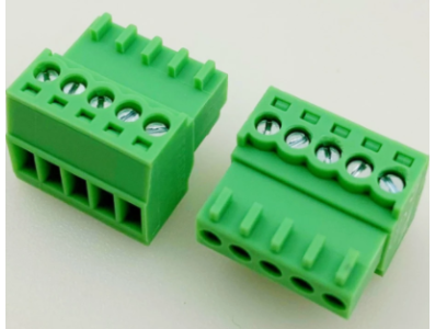 Soquete de terminal KF2EDGK-5P 5 pinos Verde 2,54 mm para PCB - Imagem 1
