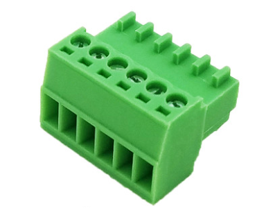 Borne de terminais PCB KF2EDGK-6P 2,54 mm Verde - Imagem 1