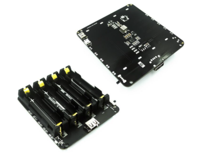 Shield de bateria 4x18650 V8/V9 placa m&oacute;dulo de expans&atilde;o de energia 5V/3A 3V/1A Micro USB para Arduino ESP32 ESP8266 - Imagem 1