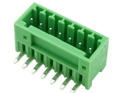 Borne KF2EDGR-7P 2,54 mm pinos curvos para PCB verde - Imagem 1