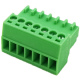 Borne para PCB KF2EDGK-7P 2,54 mm verde - Thumb - 1