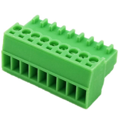 Borne de terminal PCB KF2EDGK-9P 2,54 mm Verde