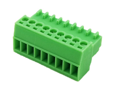 Borne de terminal PCB KF2EDGK-9P 2,54 mm Verde - Imagem 1