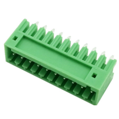 Bloco de terminais para PCB KF2EDGV-10P 2,54 mm 10 pinos, pino reto, verde