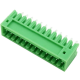 Bornes para PCB KF2EDGV-12P 2,54 mm Verde Agulha Reta - Thumb - 1