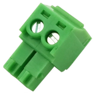 Borne terminal para PCB KF2EDGK-2P 2 polos 3,5 mm verde