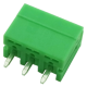 Borne para PCB KF2EDGV-3P 3,5 mm verde pino reto - Thumb - 1