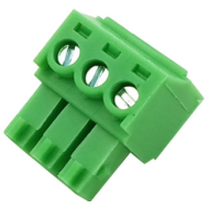 Borne terminal para PCB Green KF2EDGK-3P 3,5 mm