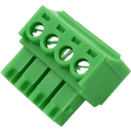 Borne terminal PCB KF2EDGK-4P 3,5 mm Verde