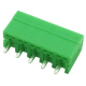 Bloco de terminais PCB KF2EDGV-5P 3,5 mm pinos retos verde - Thumb - 1