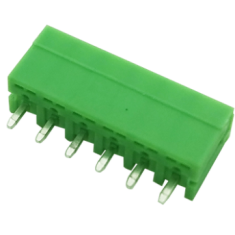 Borne para PCB KF2EDGV-6P 3,5 mm pino reto verde
