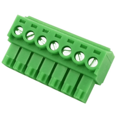 Borne para PCB 3,5 mm KF2EDGK-7P Verde