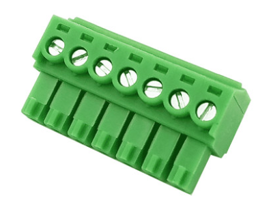 Borne para PCB 3,5 mm KF2EDGK-7P Verde - Imagem 1