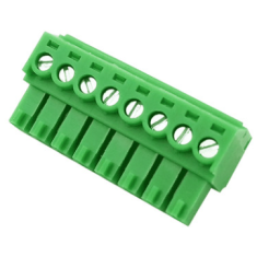Borne PCB KF2EDGK-8P 3,5 mm Verde